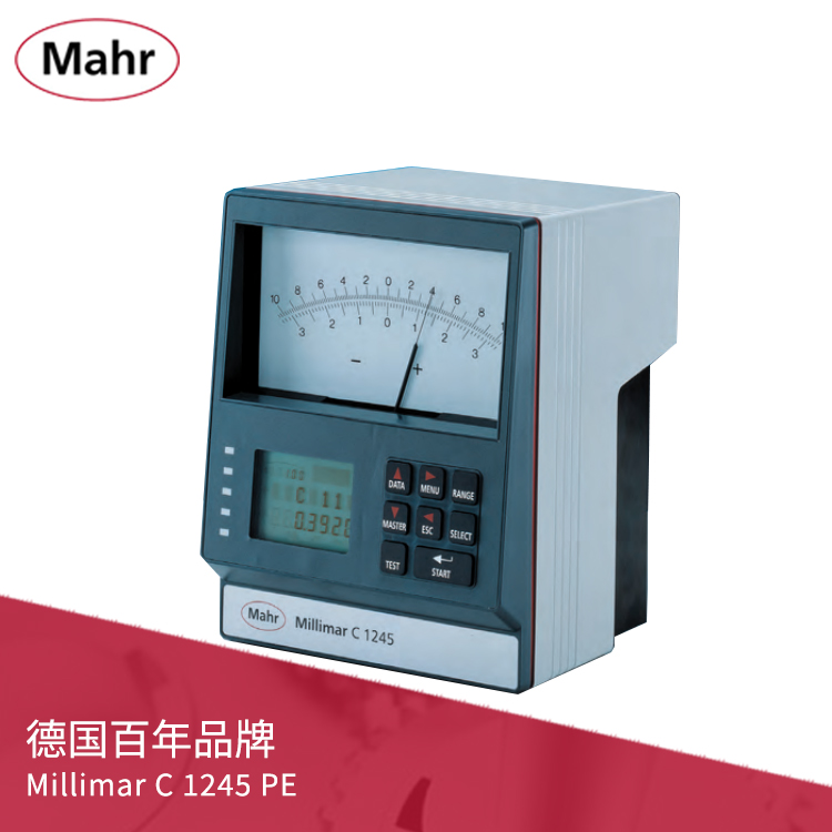 機械指針式放大器氣動量儀(單或雙標準測系統(tǒng))Millimar C 1245 PE