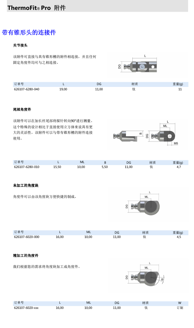 ZEISS 高品質 德國原裝進口 M5探針目錄-47